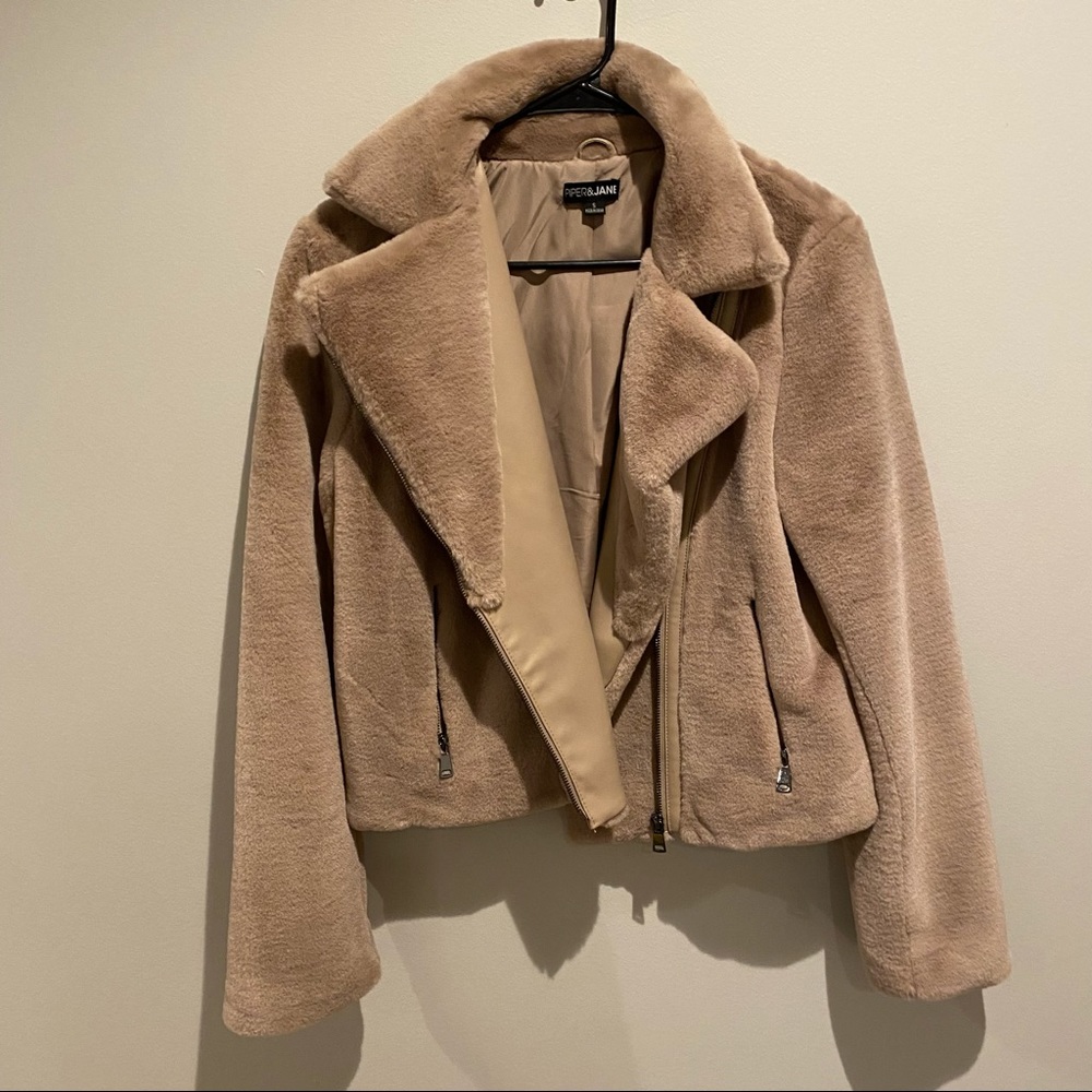 Piper & Jane Faux Fur Jacket